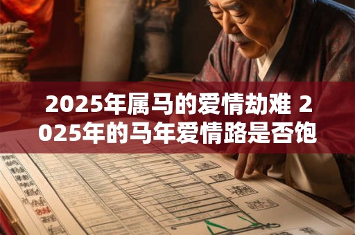 2025年属马的爱情劫难 2025年的马年爱情路是否饱受劫难之苦