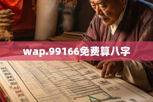 wap.99166免费算八字