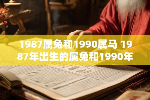 1987属兔和1990属马 1987年出生的属兔和1990年出生的属马有何共同点和区别
