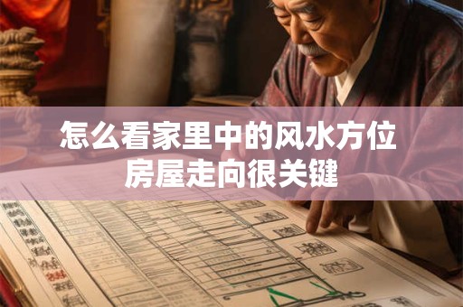 怎么看家里中的风水方位 房屋走向很关键
