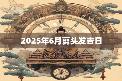 2025年6月剪头发吉日