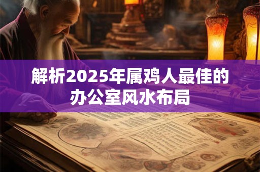 解析2025年属鸡人最佳的办公室风水布局