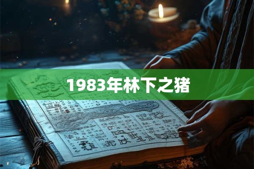 1983年林下之猪