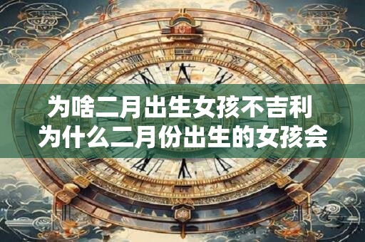 为啥二月出生女孩不吉利 为什么二月份出生的女孩会被认为不吉利