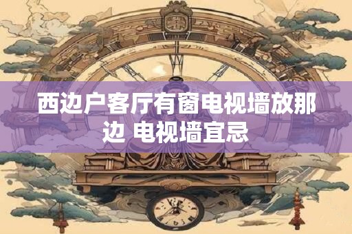 西边户客厅有窗电视墙放那边 电视墙宜忌