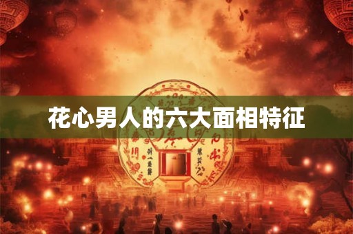 花心男人的六大面相特征