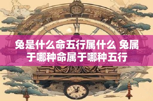 兔是什么命五行属什么 兔属于哪种命属于哪种五行