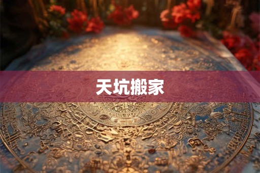 天坑搬家