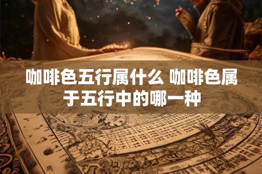 咖啡色五行属什么 咖啡色属于五行中的哪一种