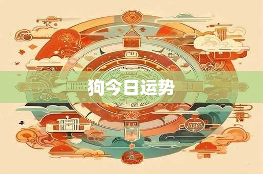 狗今日运势
