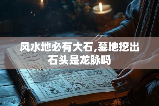 风水地必有大石,墓地挖出石头是龙脉吗