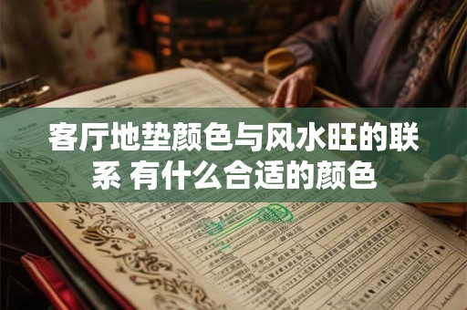 客厅地垫颜色与风水旺的联系 有什么合适的颜色