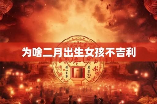为啥二月出生女孩不吉利