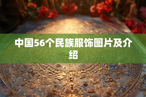 中国56个民族服饰图片及介绍