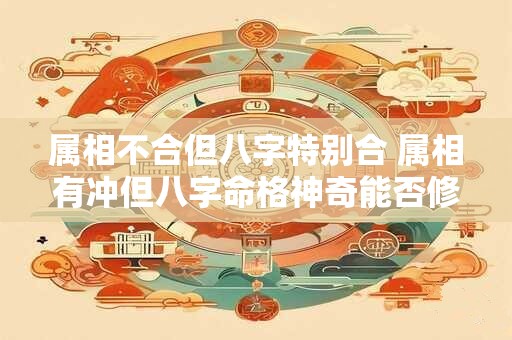 属相不合但八字特别合 属相有冲但八字命格神奇能否修复矛盾
