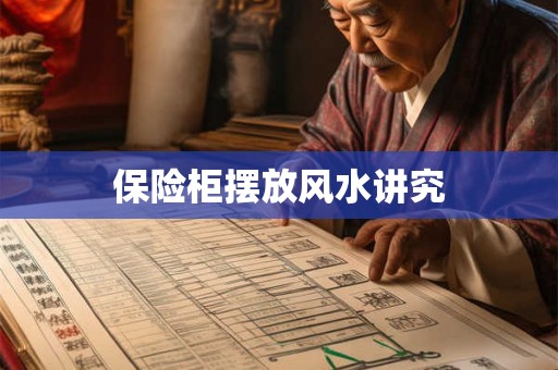 保险柜摆放风水讲究