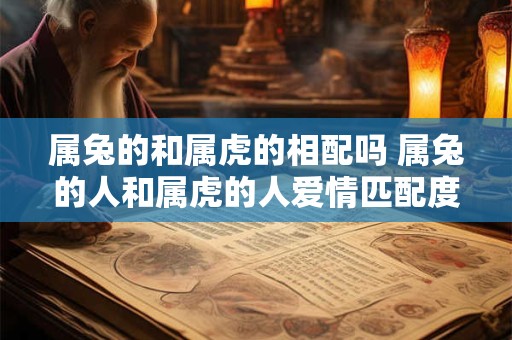 属兔的和属虎的相配吗 属兔的人和属虎的人爱情匹配度高吗
