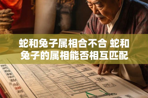 蛇和兔子属相合不合 蛇和兔子的属相能否相互匹配