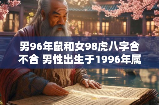 男96年鼠和女98虎八字合不合 男性出生于1996年属鼠女性出生于1998年属虎的八字合不合适