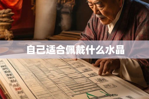自己适合佩戴什么水晶