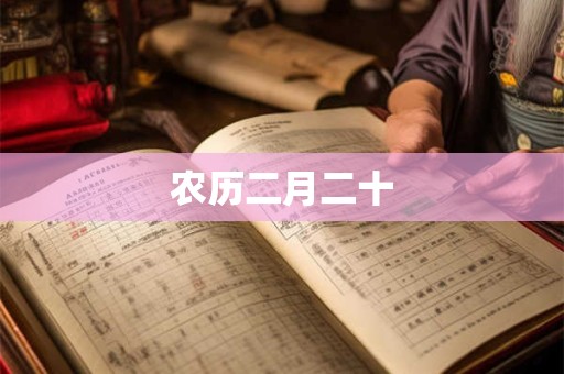 农历二月二十
