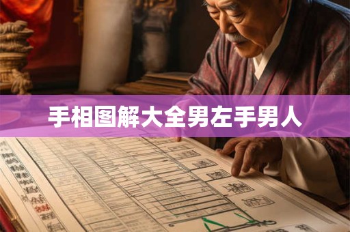 手相图解大全男左手男人