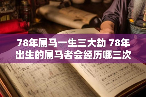 78年属马一生三大劫 78年出生的属马者会经历哪三次大劫
