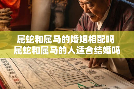 属蛇和属马的婚姻相配吗 属蛇和属马的人适合结婚吗