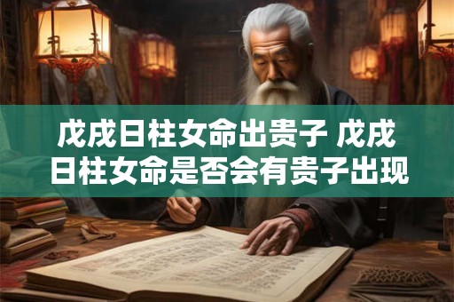 戊戌日柱女命出贵子 戊戌日柱女命是否会有贵子出现