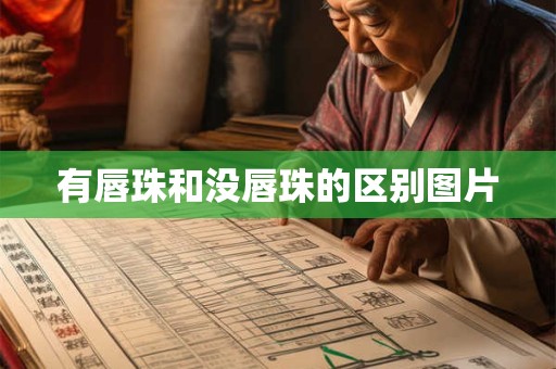 有唇珠和没唇珠的区别图片