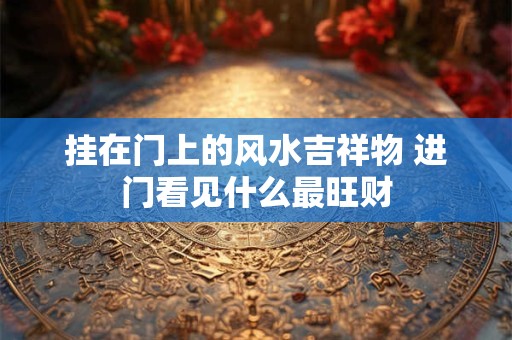 挂在门上的风水吉祥物 进门看见什么最旺财
