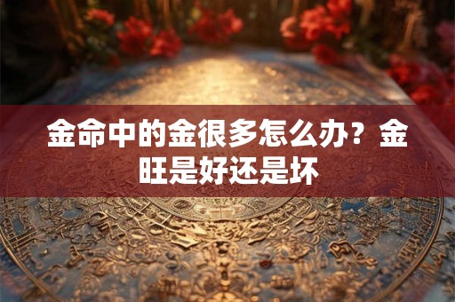 金命中的金很多怎么办？金旺是好还是坏