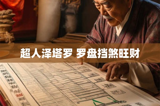 超人泽塔罗 罗盘挡煞旺财