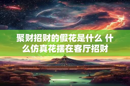 聚财招财的假花是什么 什么仿真花摆在客厅招财
