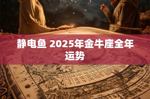静电鱼 2025年金牛座全年运势
