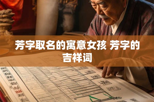 芳字取名的寓意女孩 芳字的吉祥词