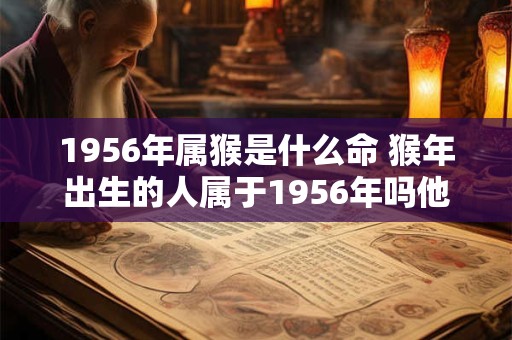 1956年属猴是什么命 猴年出生的人属于1956年吗他们的命运如何
