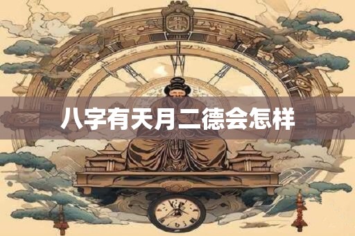 八字有天月二德会怎样