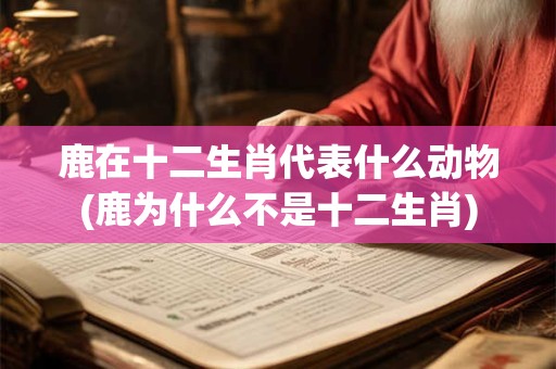 鹿在十二生肖代表什么动物(鹿为什么不是十二生肖)