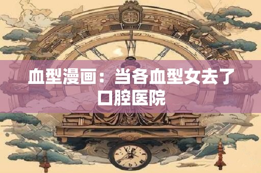 血型漫画：当各血型女去了口腔医院