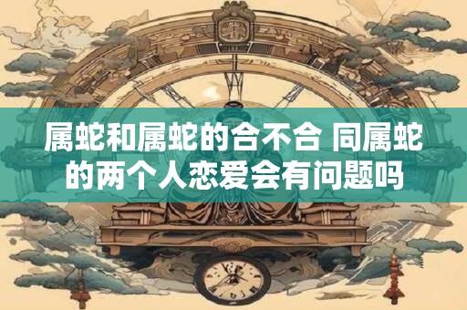 属蛇和属蛇的合不合 同属蛇的两个人恋爱会有问题吗