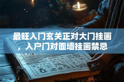 最旺入门玄关正对大门挂画，入户门对面墙挂画禁忌