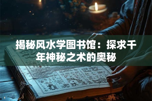 揭秘风水学图书馆：探求千年神秘之术的奥秘