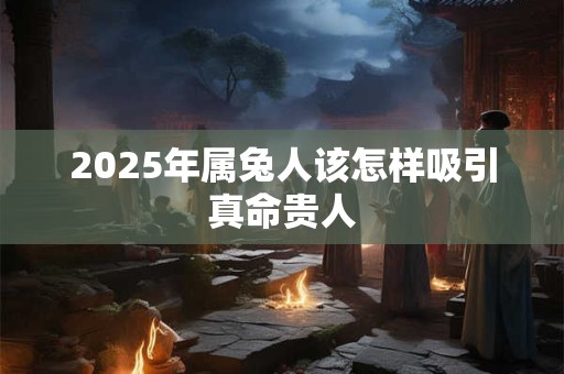 2025年属兔人该怎样吸引真命贵人