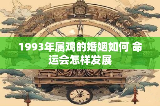 1993年属鸡的婚姻如何 命运会怎样发展