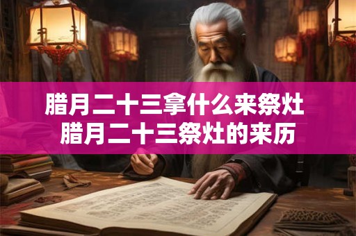 腊月二十三拿什么来祭灶 腊月二十三祭灶的来历