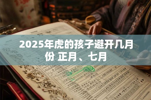 2025年虎的孩子避开几月份 正月、七月