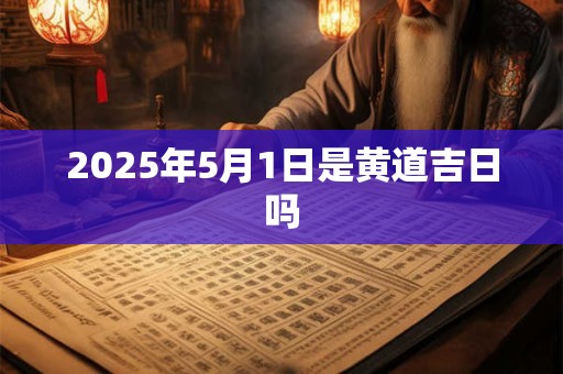 2025年5月1日是黄道吉日吗 2025年5月1日是黄道吉日吗