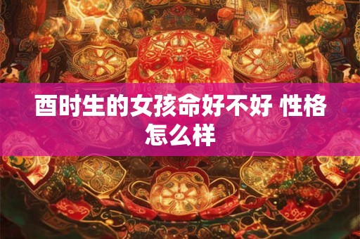 酉时生的女孩命好不好 性格怎么样
