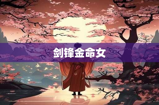 剑锋金命女